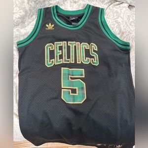Adidas Celtics Jersey Kevin Garnett Burberry Print Size Small Retro Rare